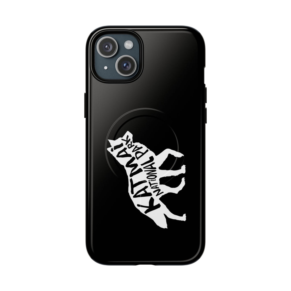 Katmai National Park iPhone Case with MagSafe - Wolf Design