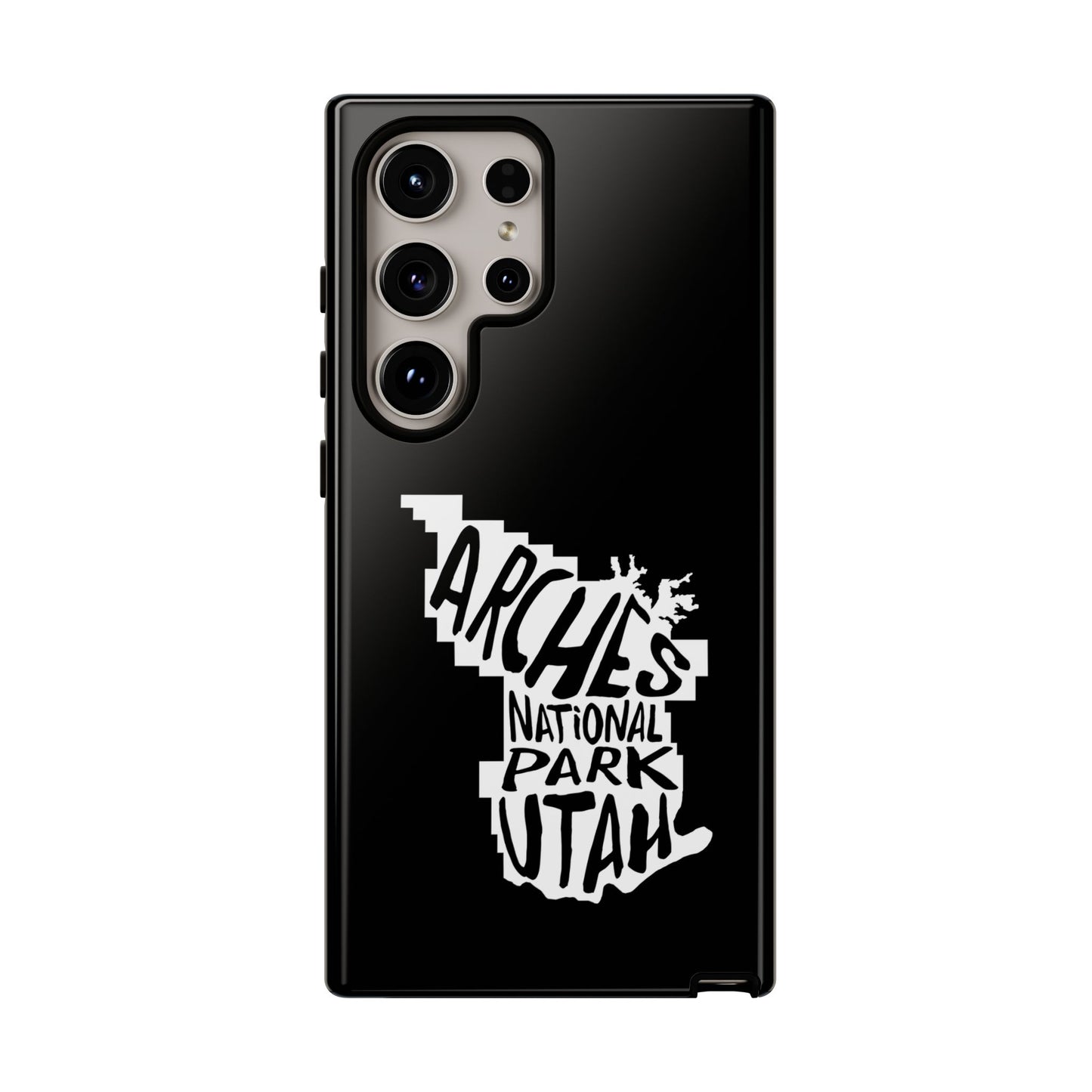 Arches National Park Phone Case - Map Design