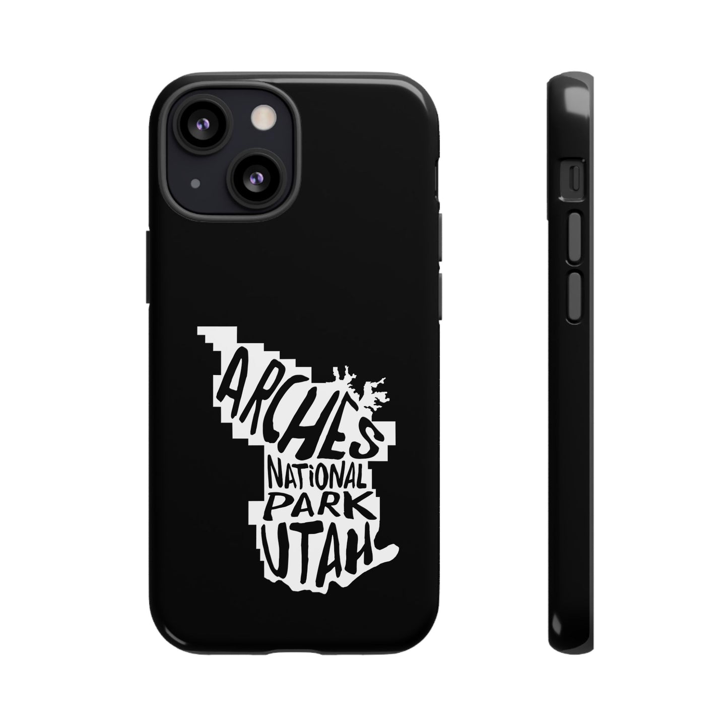 Arches National Park Phone Case - Map Design