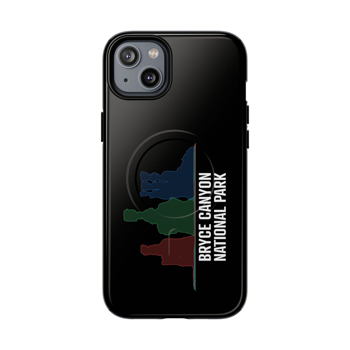 Bryce Canyon National Park iPhone Case with MagSafe - Histogram Design