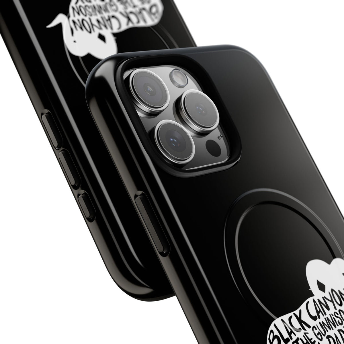 Black Canyon of the Gunnison National Park iPhone Case with MagSafe - Bighorn Sheep Design
