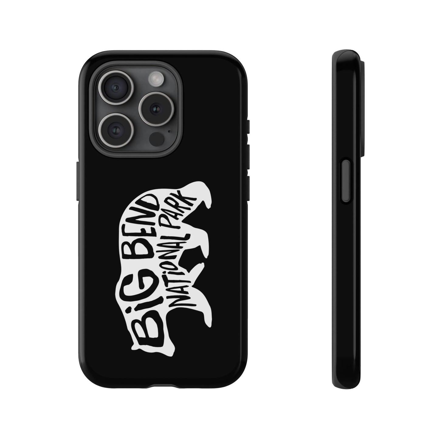 Big Bend National Park Phone Case - Black Bear Design
