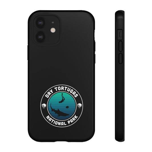 Dry Tortugas National Park Phone Case - Round Emblem Design