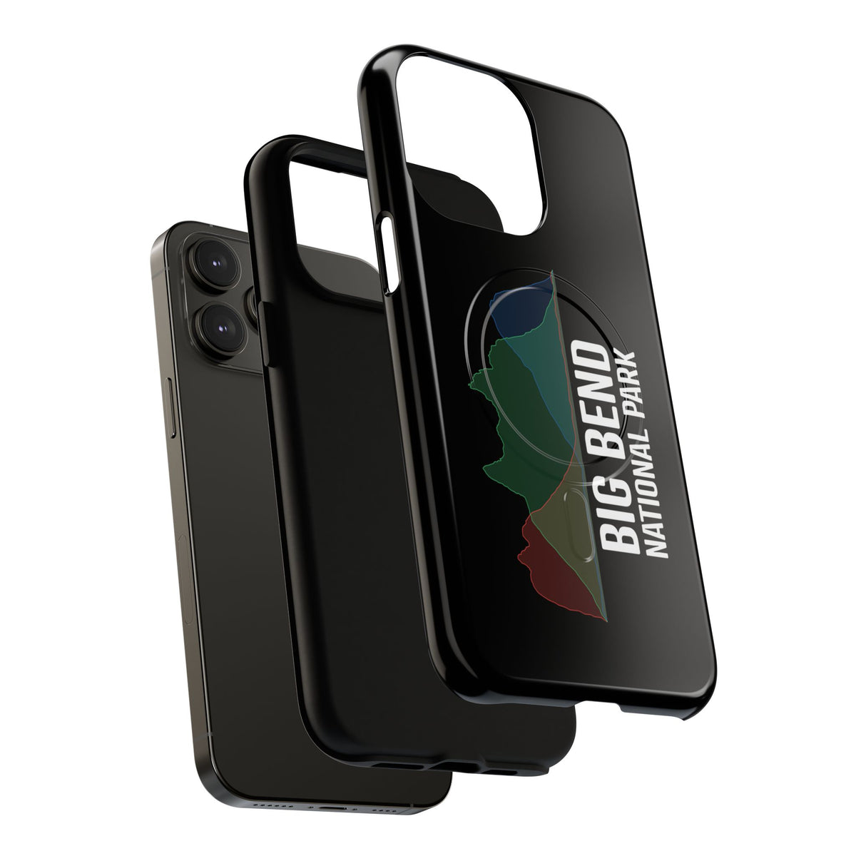Big Bend National Park iPhone Case with MagSafe - Histogram Design