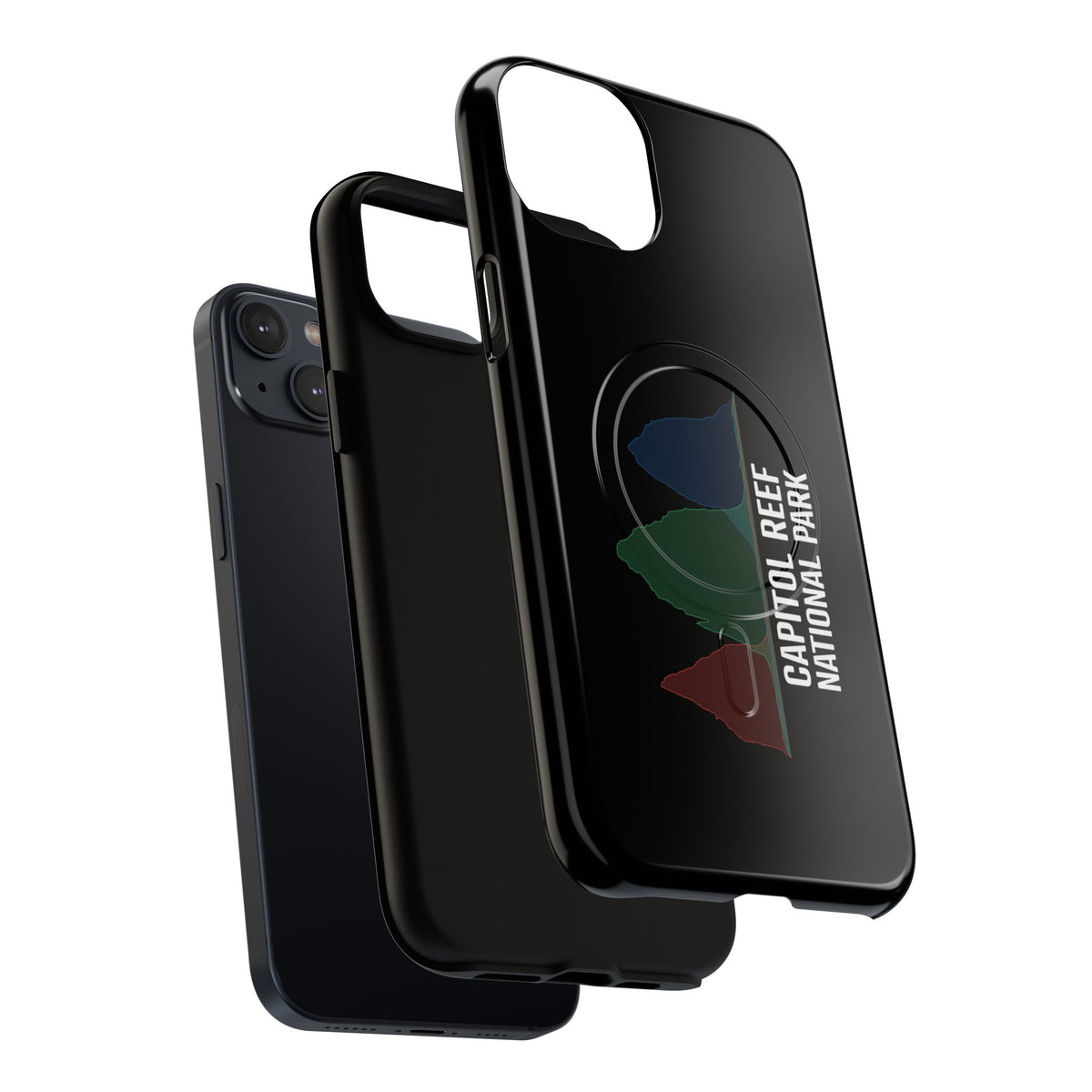 Capitol Reef National Park iPhone Case with MagSafe - Histogram Design