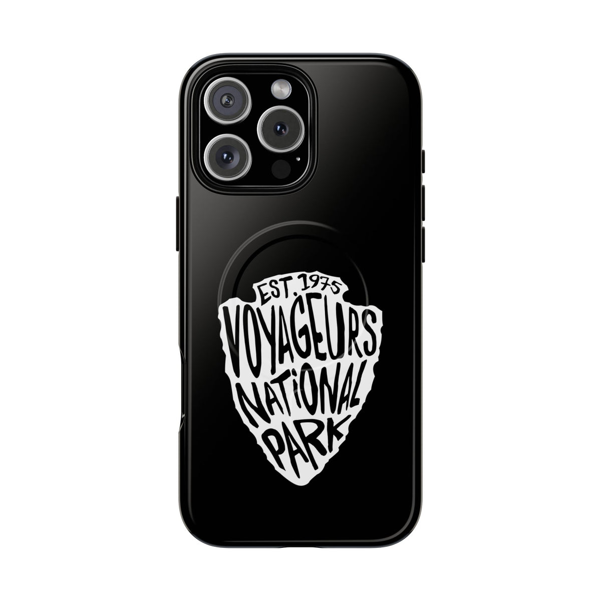 Voyageurs National Park iPhone Case with MagSafe - Arrowhead Design