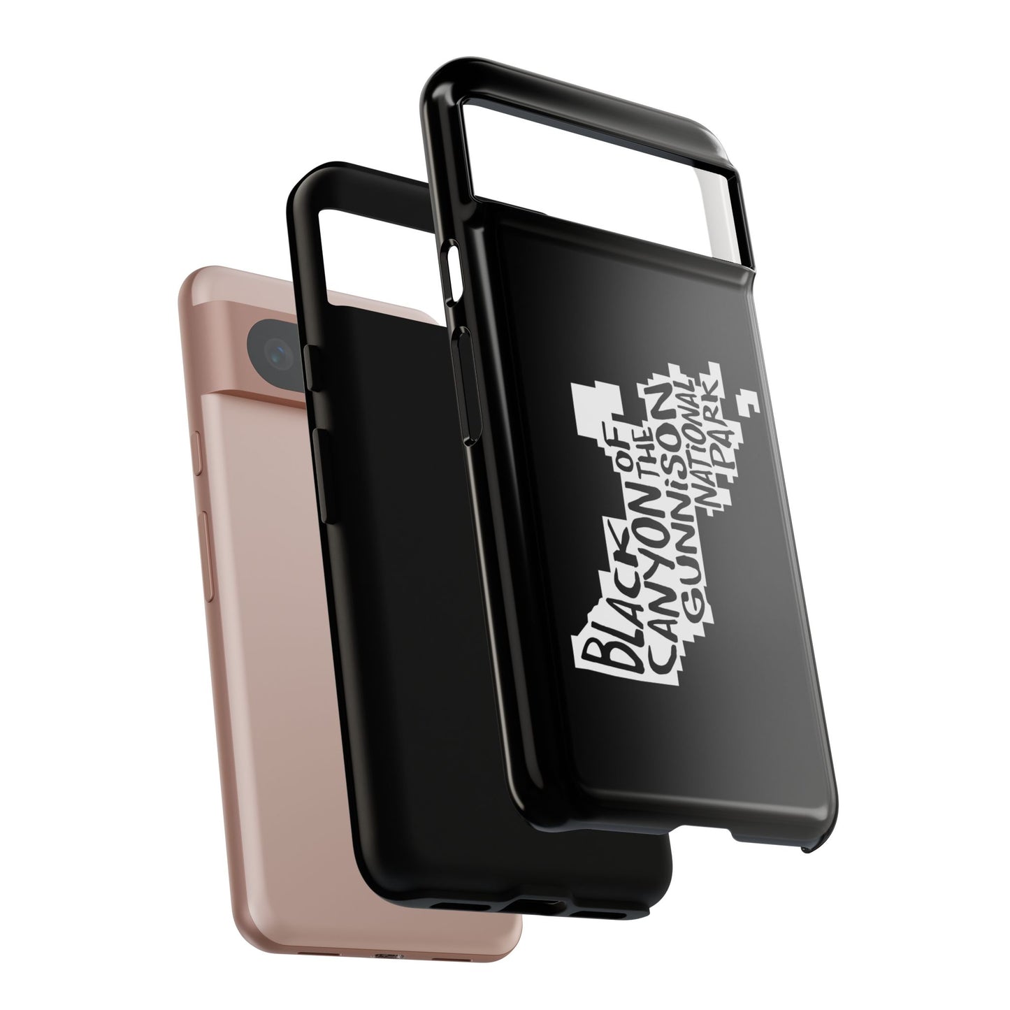 Black Canyon of the Gunnison National Park Phone Case - Map Design