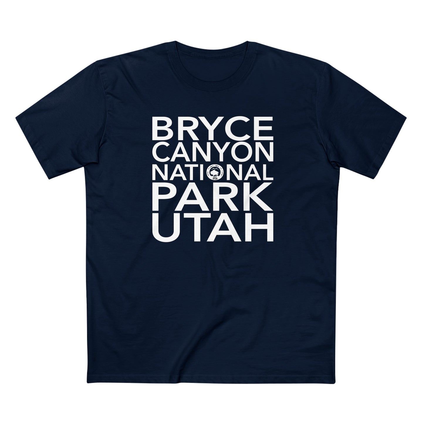 Bryce Canyon National Park T-Shirt Block Text