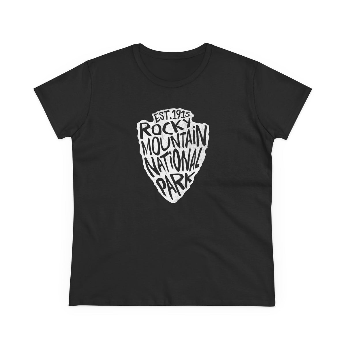 Rocky Mountain National Park Women's T-Shirt - Arrowhead Design