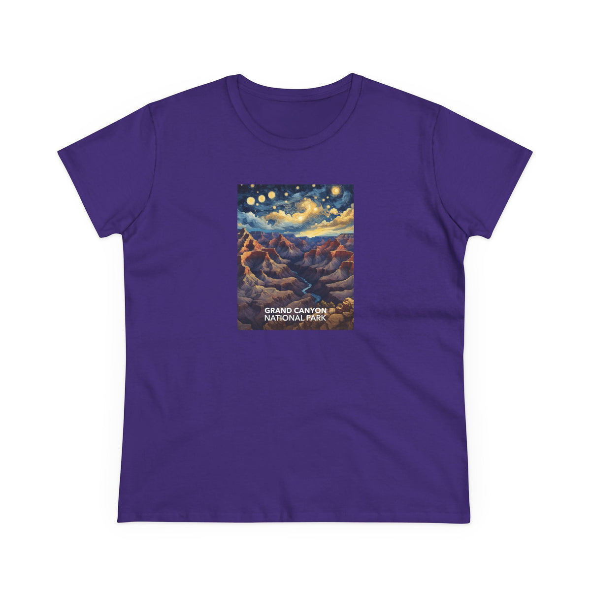 Grand Canyon National Park Women's T-Shirt - Starry Night