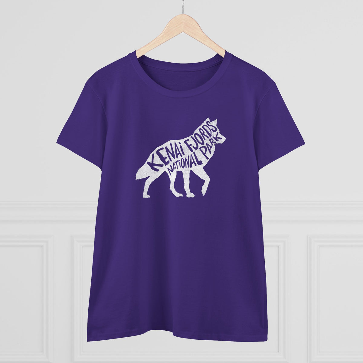 Kenai Fjords National Park Women's T-Shirt - Wolf
