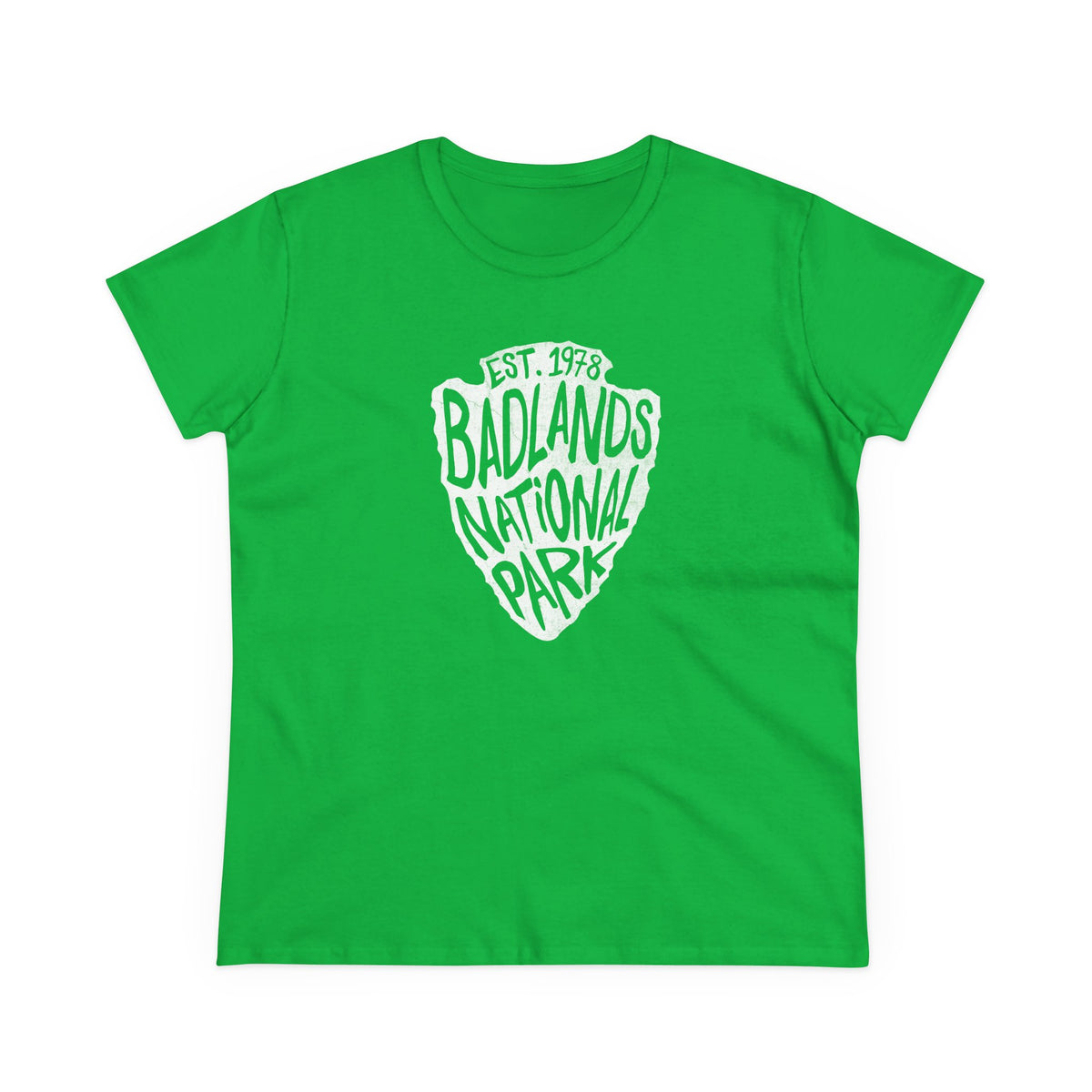 Badlands National Park Women's T-Shirt - Arrowhead Design