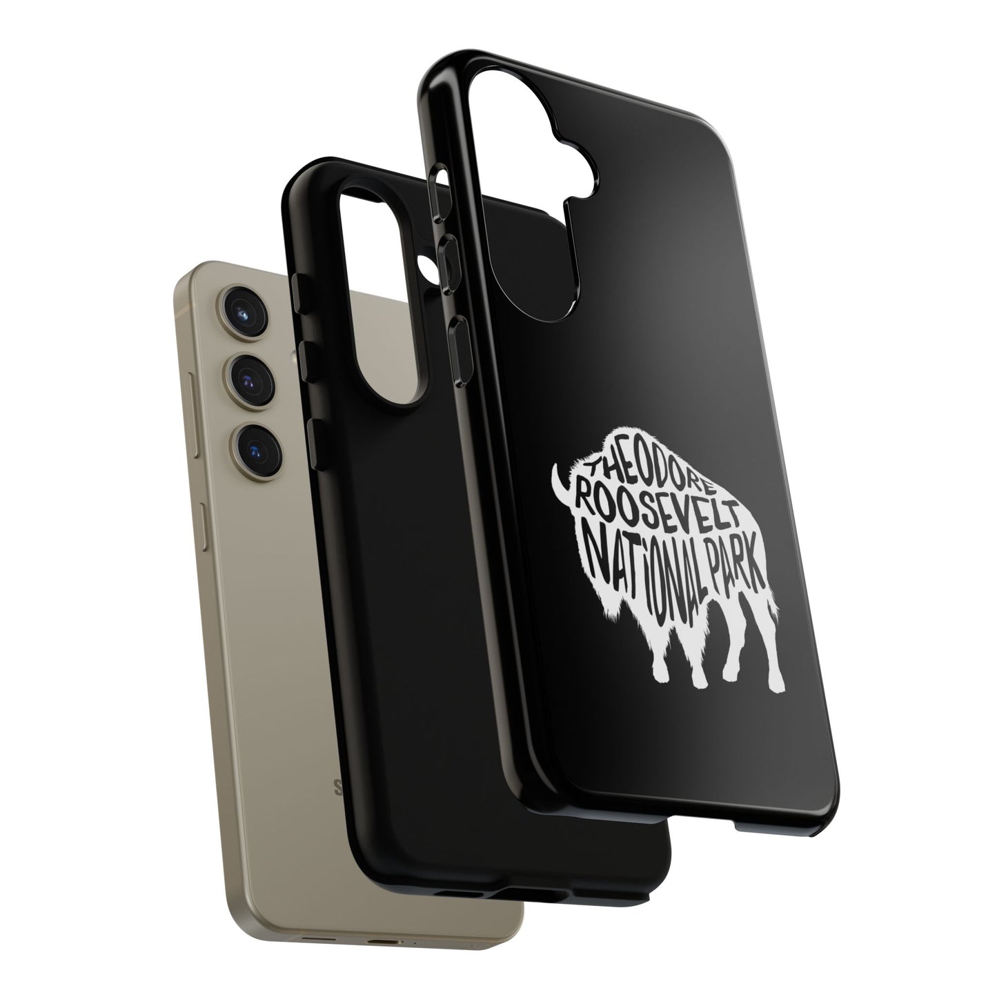 Theodore Roosevelt National Park Phone Case - Bison Design