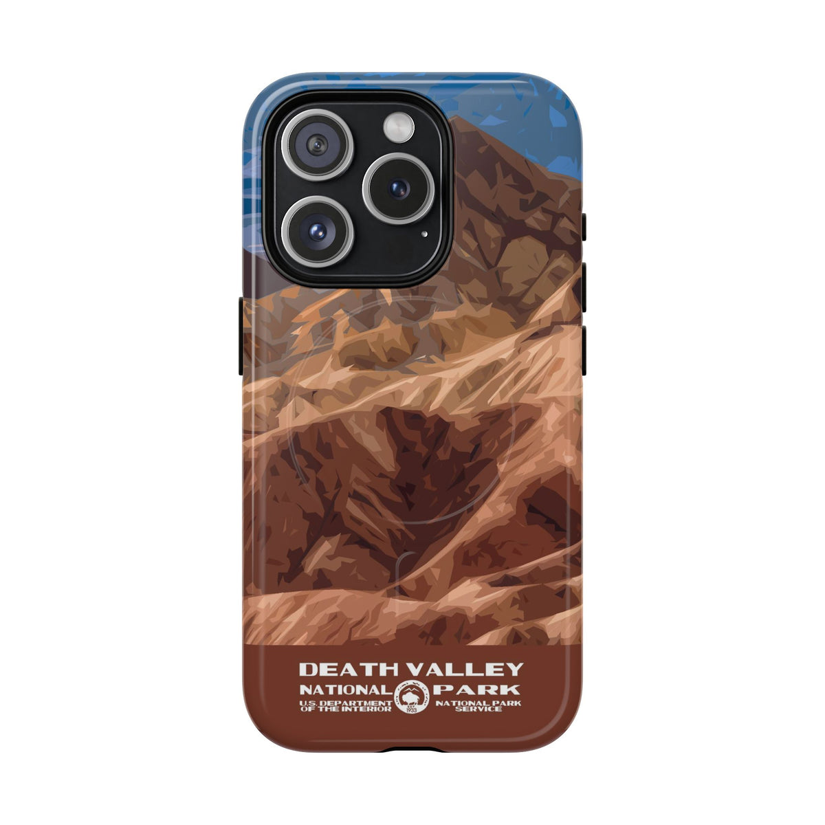Death Valley National Park iPhone Case with MagSafe - Zabriskie Point