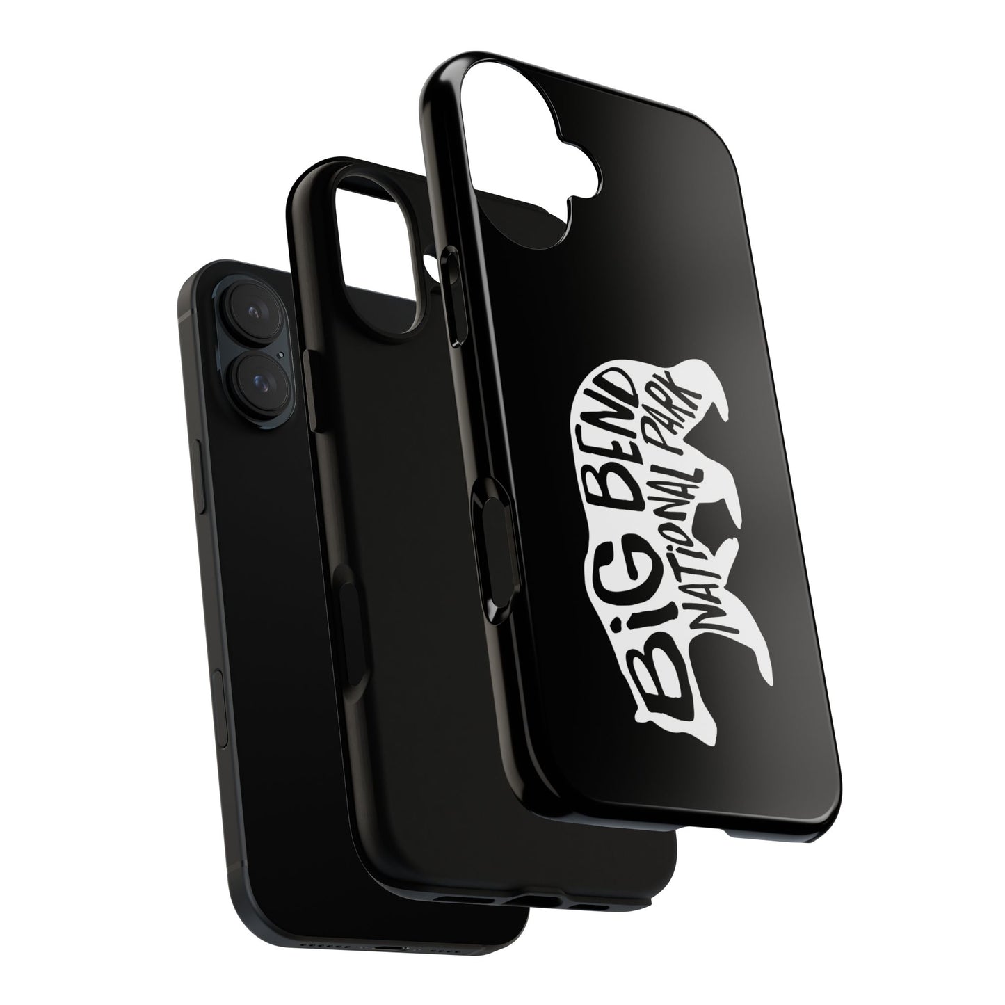 Big Bend National Park Phone Case - Black Bear Design