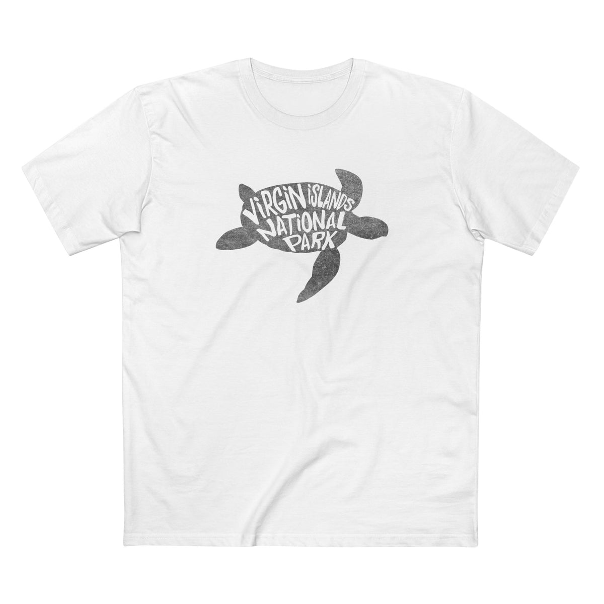 Virgin Islands National Park T-Shirt - Turtle in White