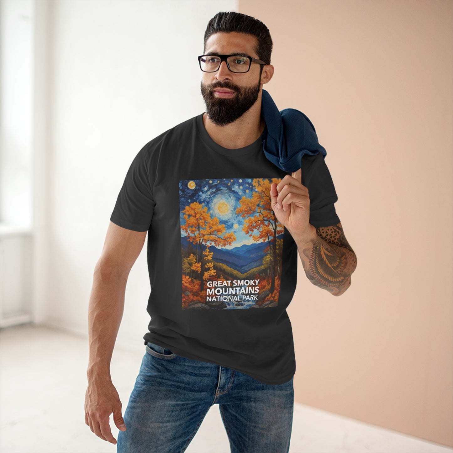 Great Smoky Mountains National Park T-Shirt - The Starry Night