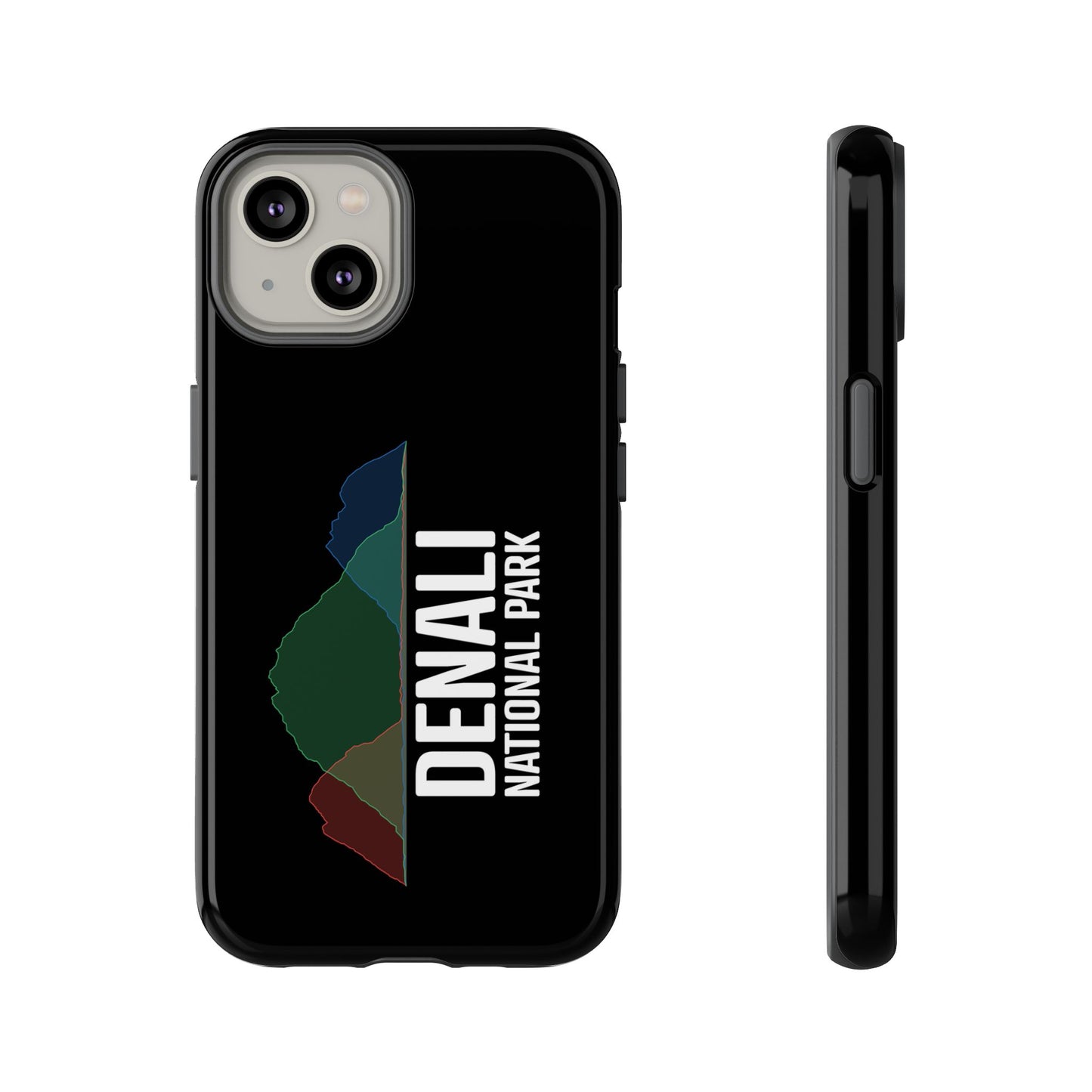 Denali National Park Phone Case - Histogram Design