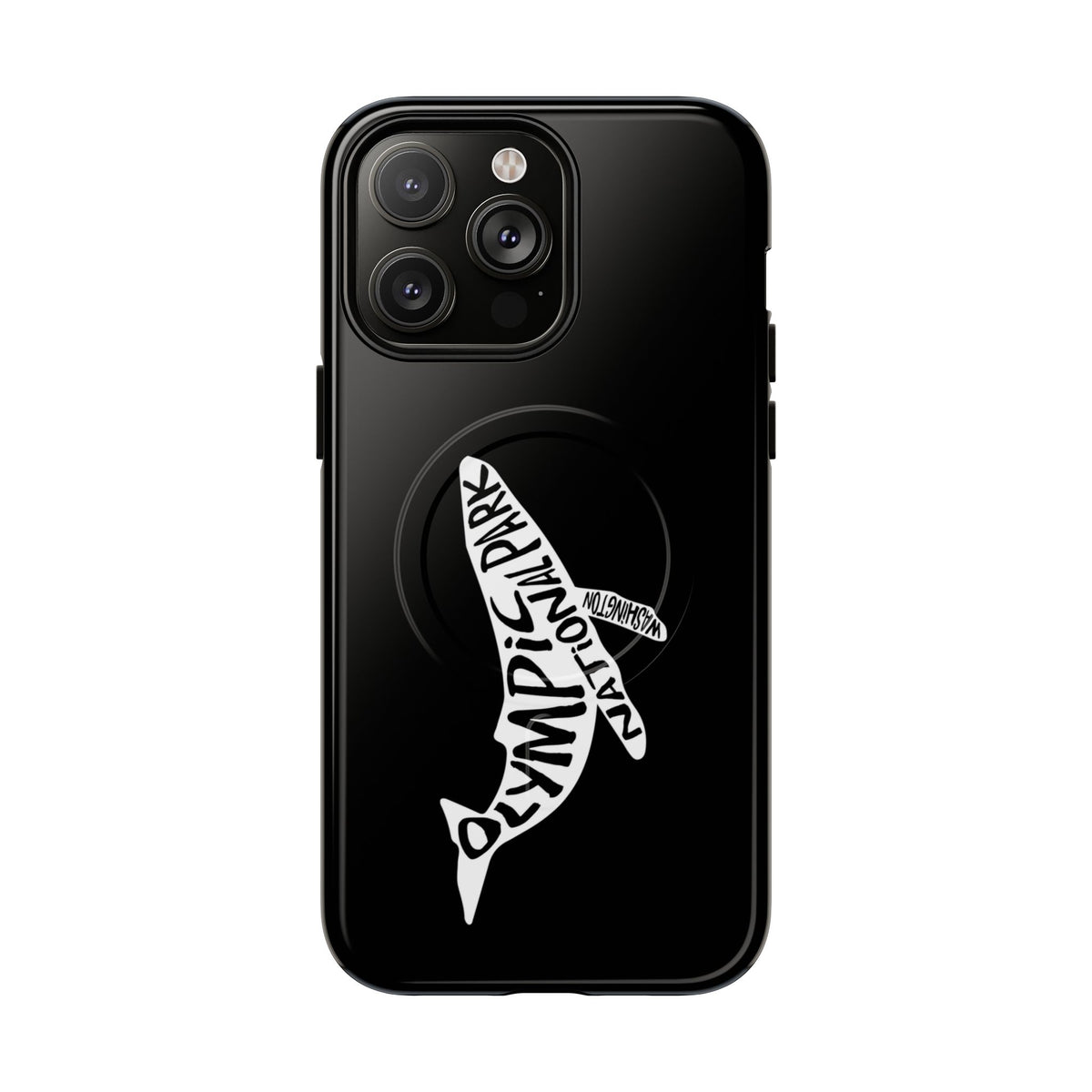 Olympic National Park iPhone Case with MagSafe - Humpback Whale Design
