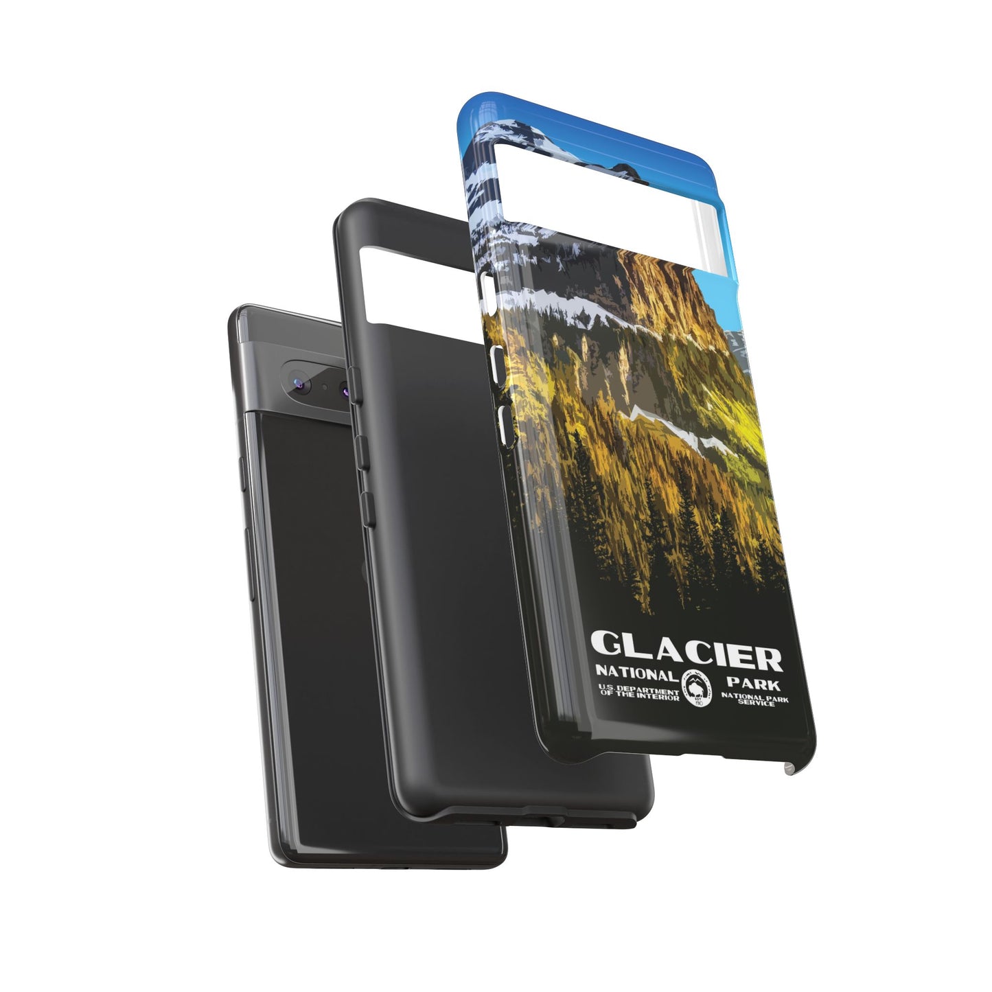 Glacier National Park Phone Case - WPA Style