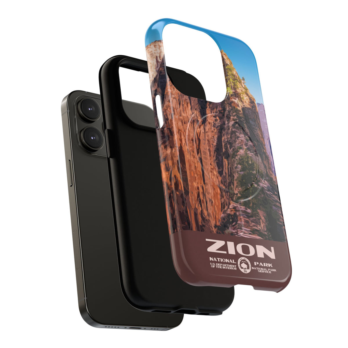 Zion National Park iPhone Case with MagSafe - Angels Landing Trail
