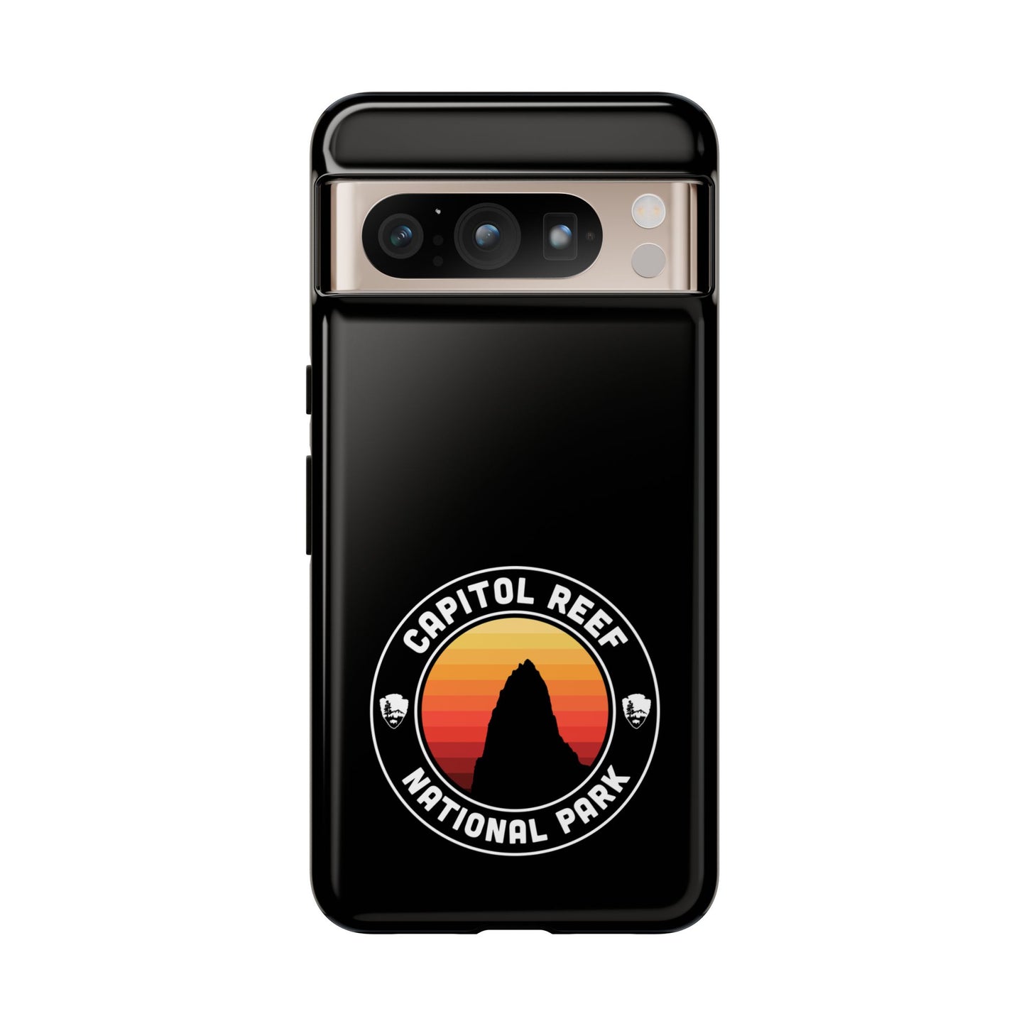 Capitol Reef National Park Phone Case - Round Emblem Design