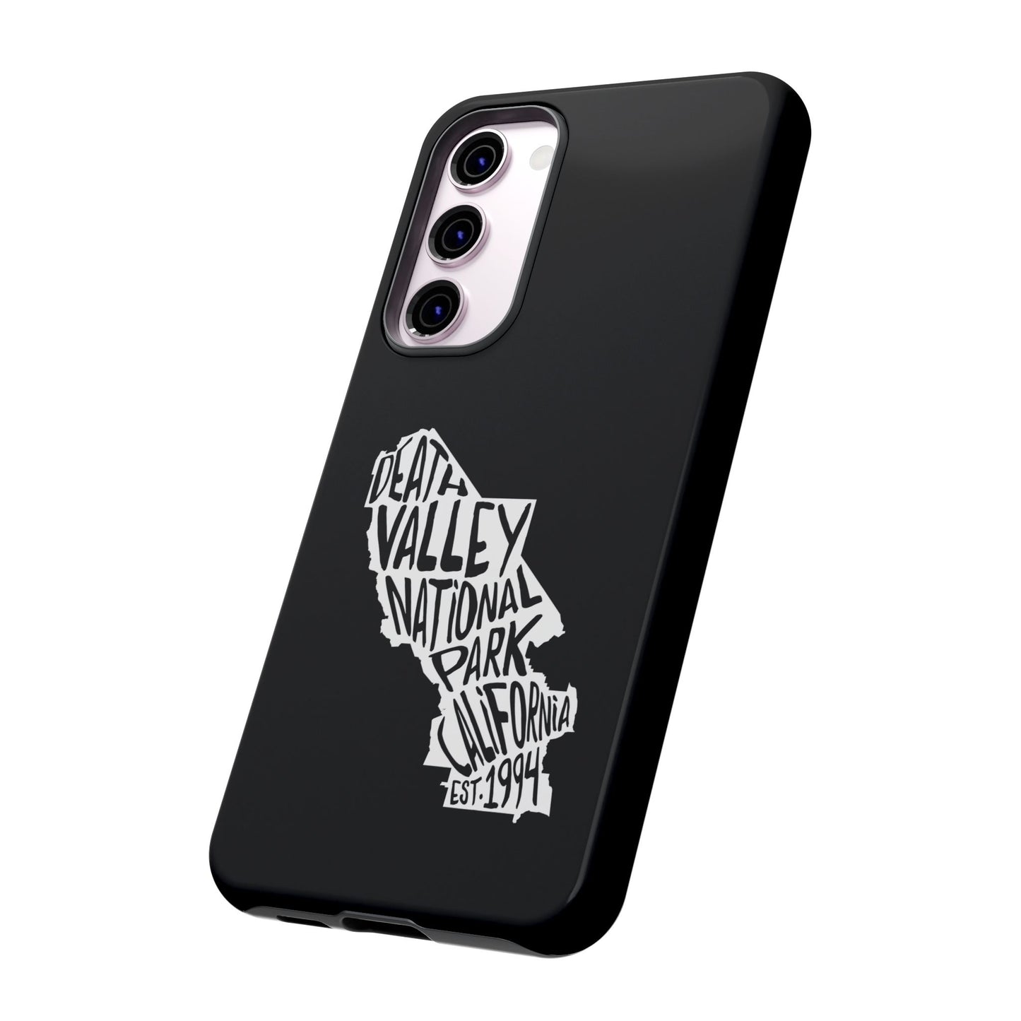 Death Valley National Park Phone Case - Map Design