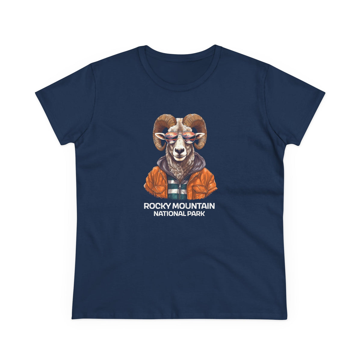 Rocky Mountain National Park Women's T-Shirt - Cool Bighorn Sheep