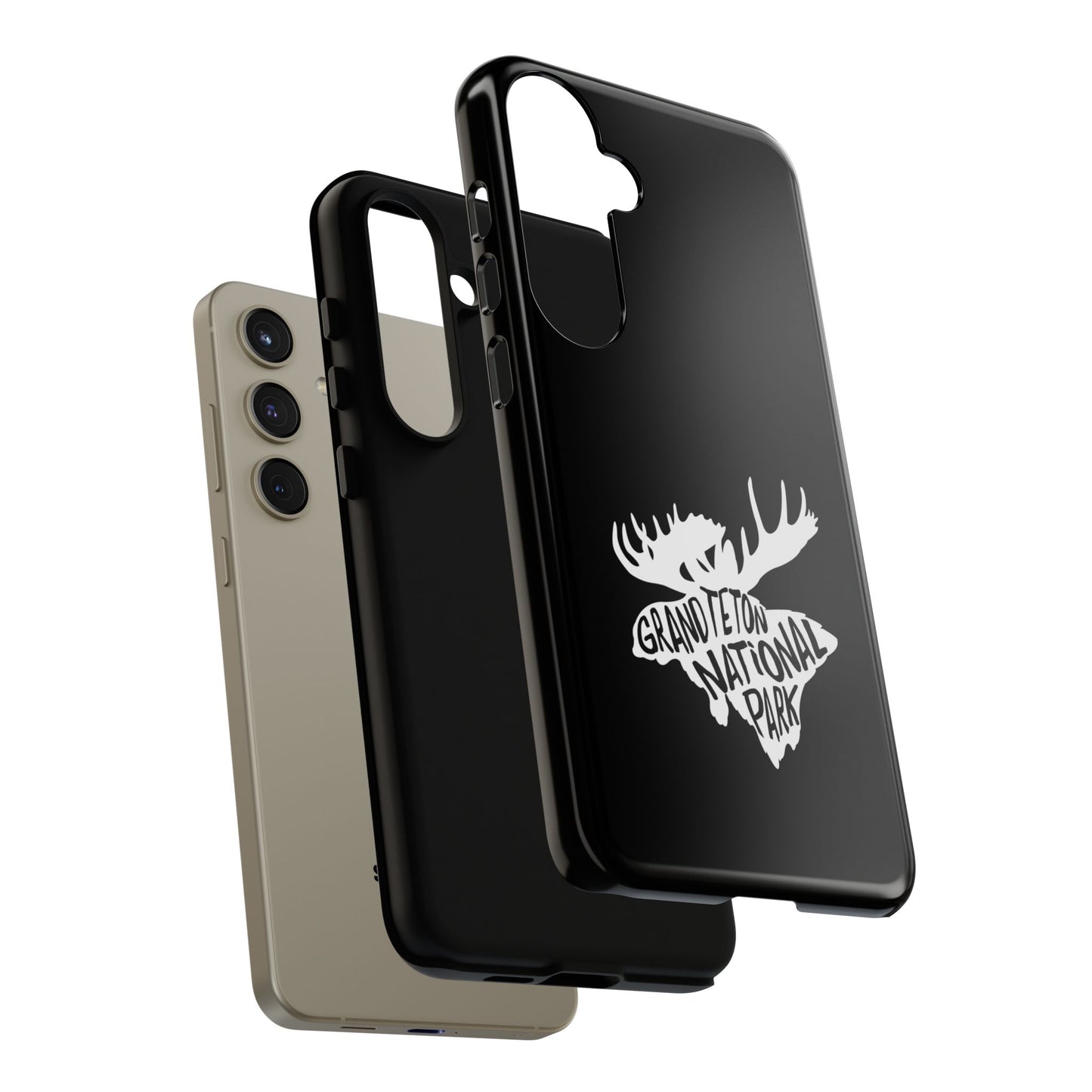 Grand Teton National Park Phone Case - Moose Design