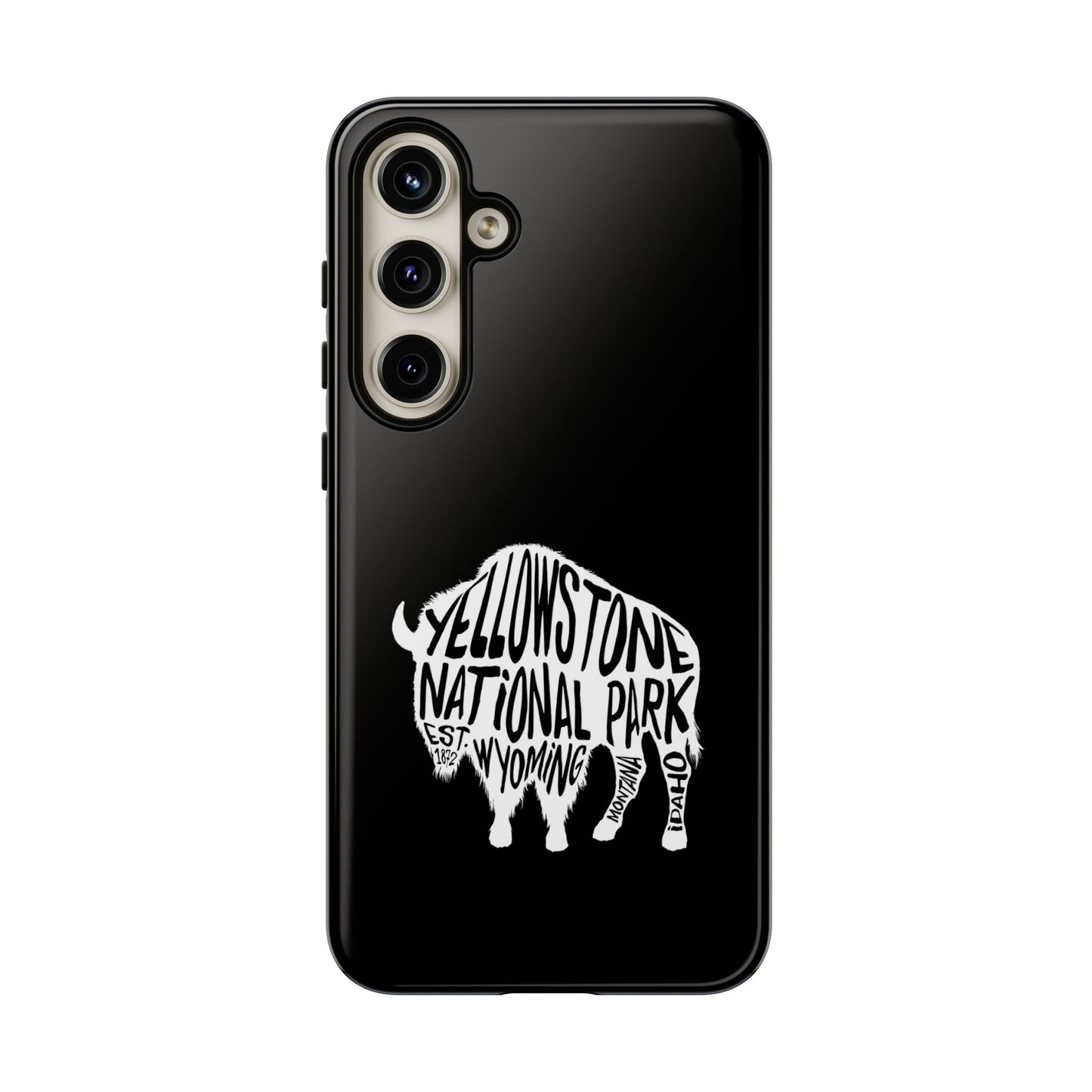 Yellowstone National Park Phone Case - Bison Design