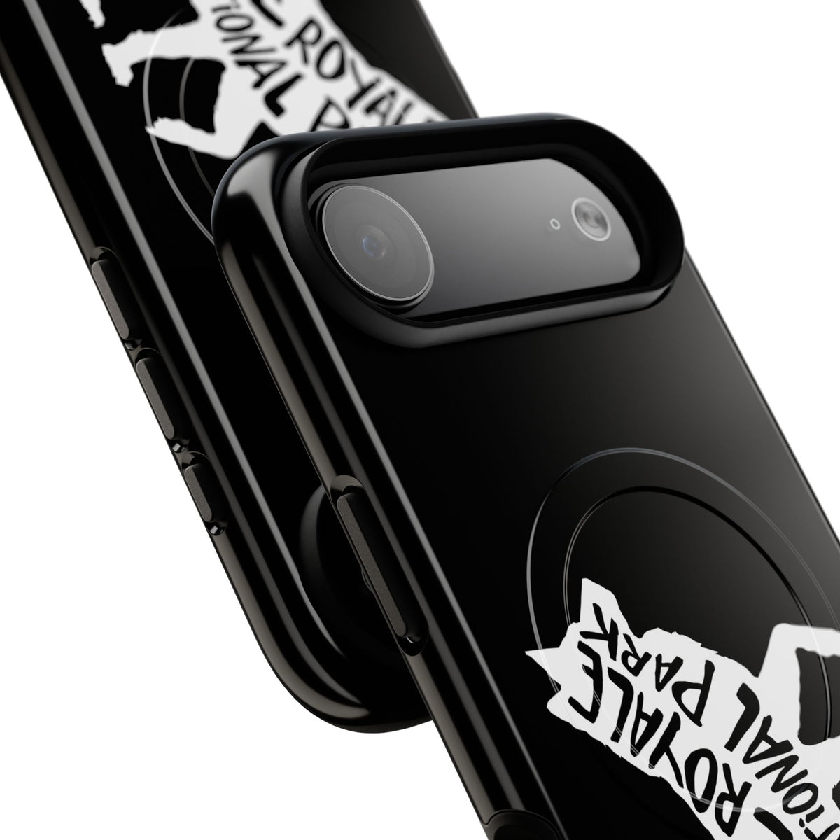 Isle Royale National Park iPhone Case with MagSafe - Wolf Design