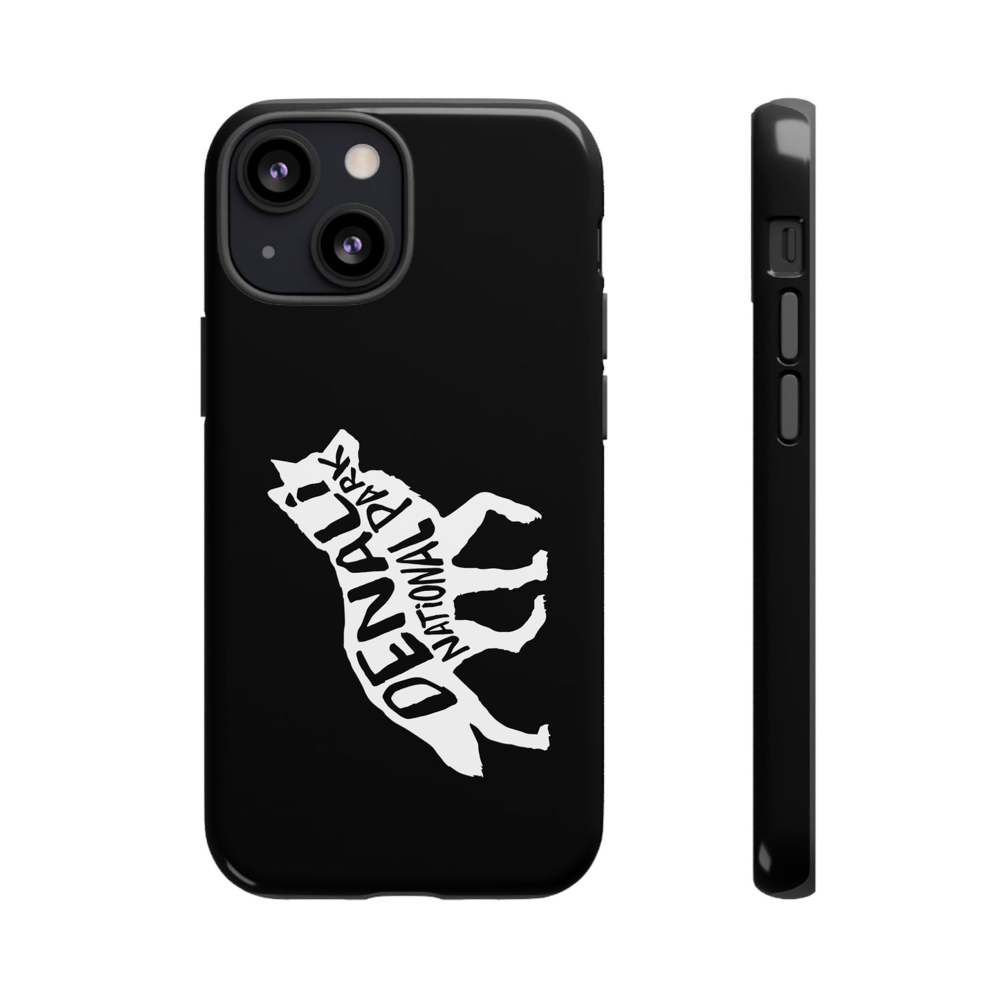 Denali National Park Phone Case - Wolf Design