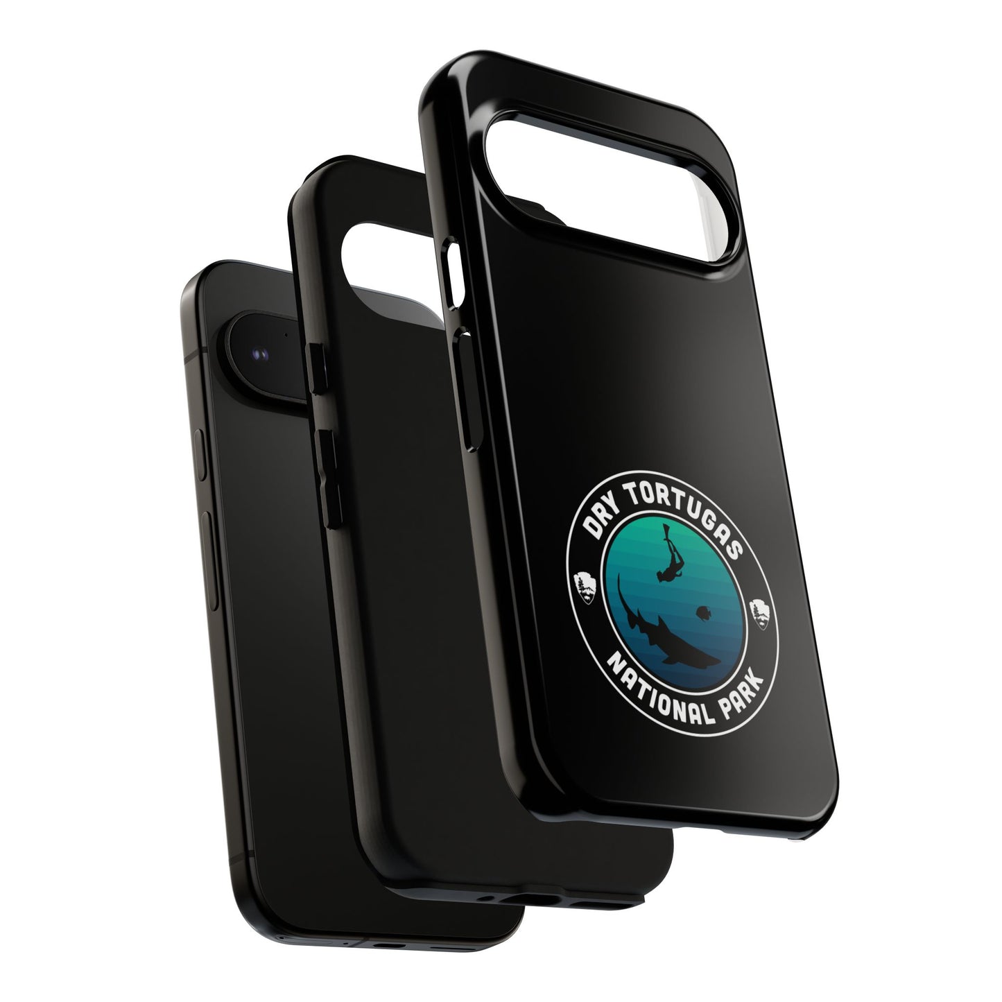 Dry Tortugas National Park Phone Case - Round Emblem Design