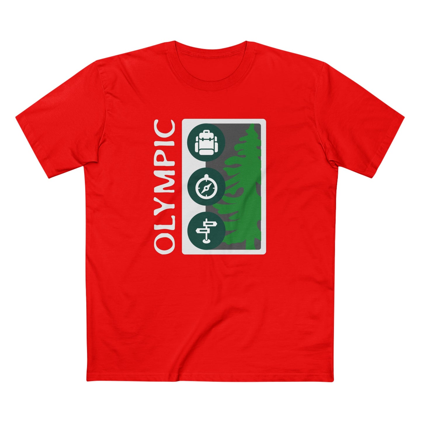 Olympic National Park T-Shirt Tree Graphic