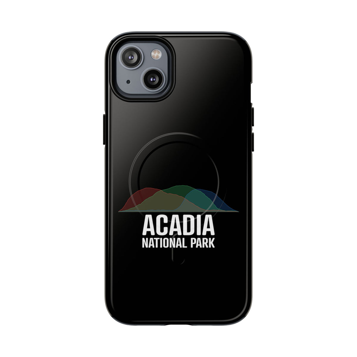 Acadia National Park iPhone Case with MagSafe - Histogram Design