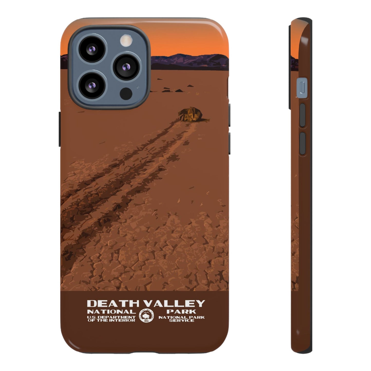 Death Valley National Park Phone Case - Racetrack Playa