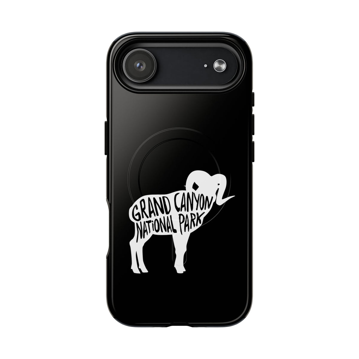 Grand Canyon National Park iPhone Case with MagSafe - Bighorn Sheep Design