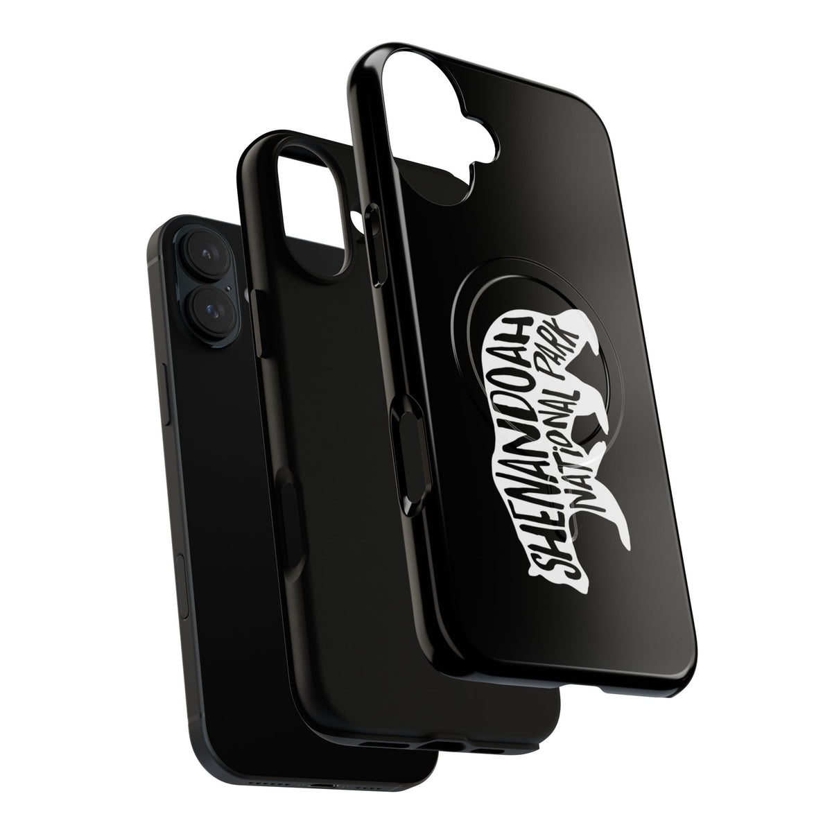 Shenandoah National Park iPhone Case with MagSafe - Black Bear Design