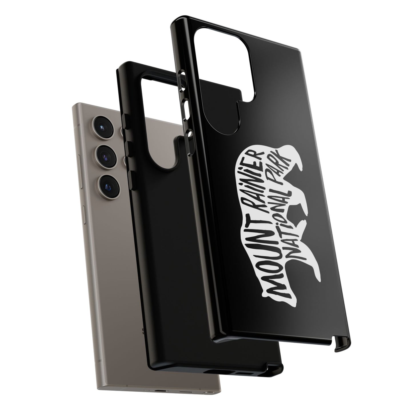 Mount Rainier National Park Phone Case - Black Bear Design