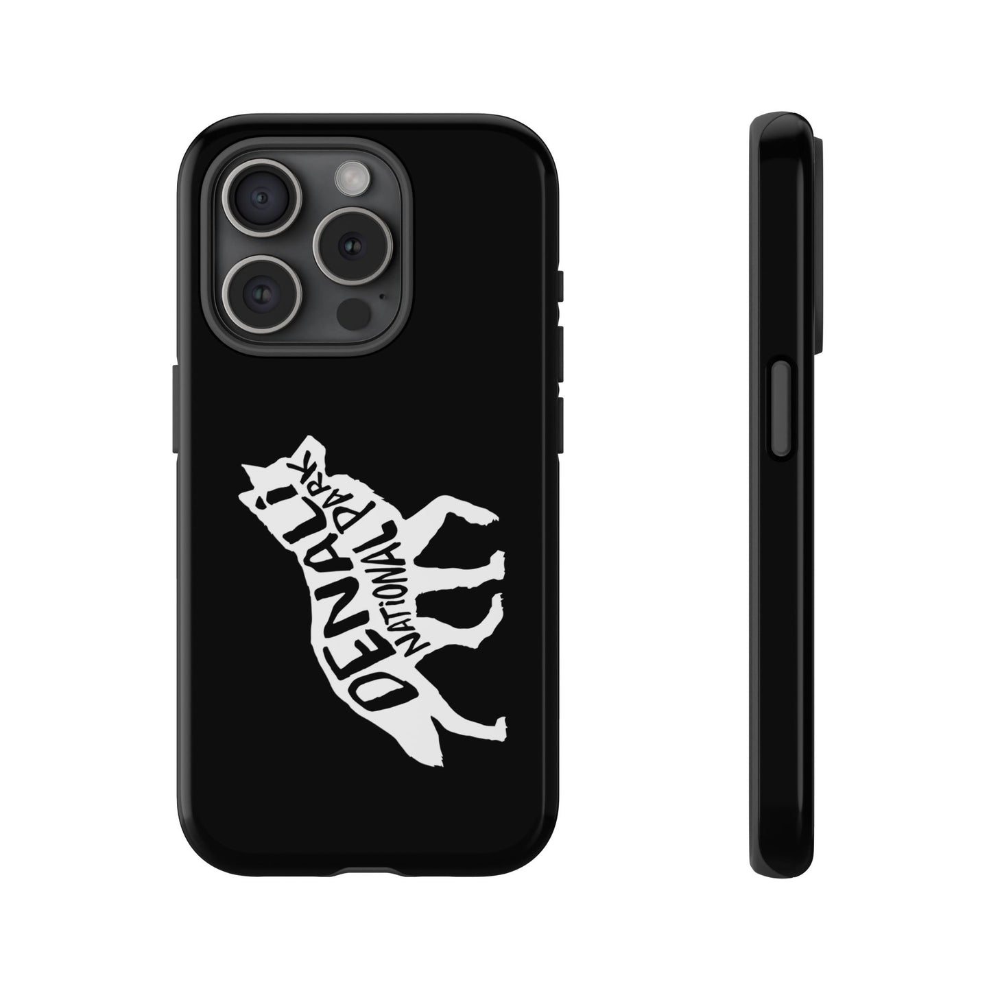Denali National Park Phone Case - Wolf Design