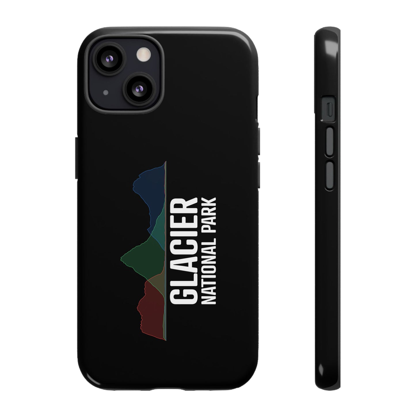 Glacier National Park Phone Case - Histogram Design