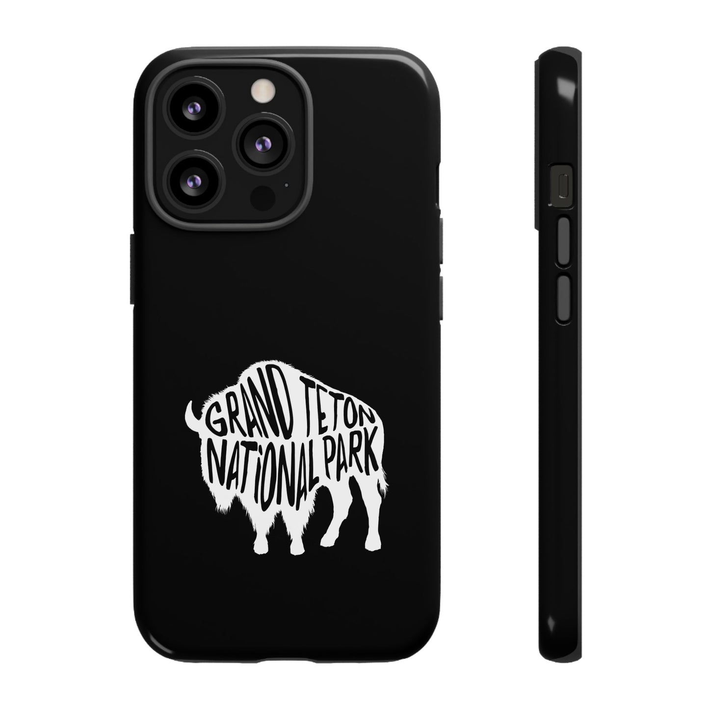 Grand Teton National Park Phone Case - Bison Design