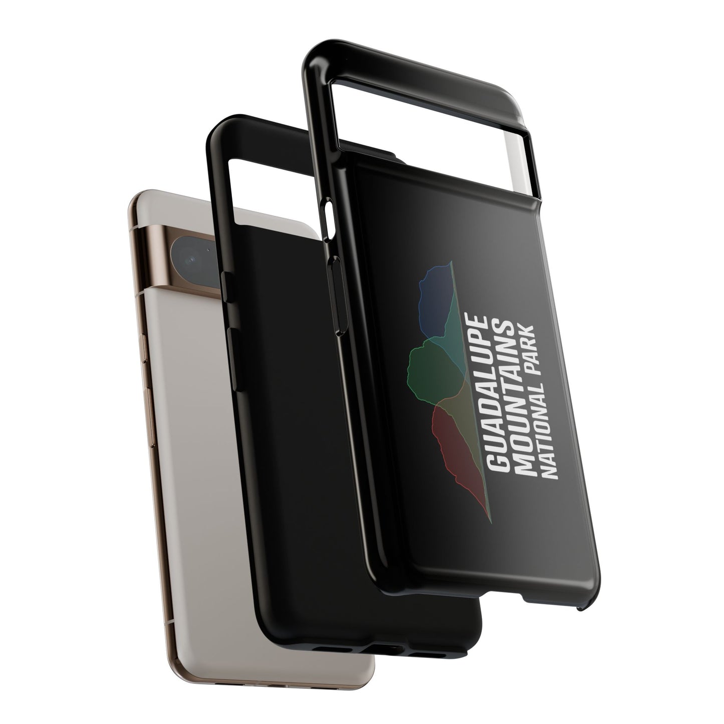 Guadalupe Mountains National Park Phone Case - Histogram Design