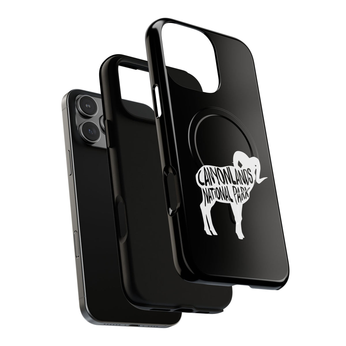 Canyonlands National Park iPhone Case with MagSafe - Bighorn Sheep Design