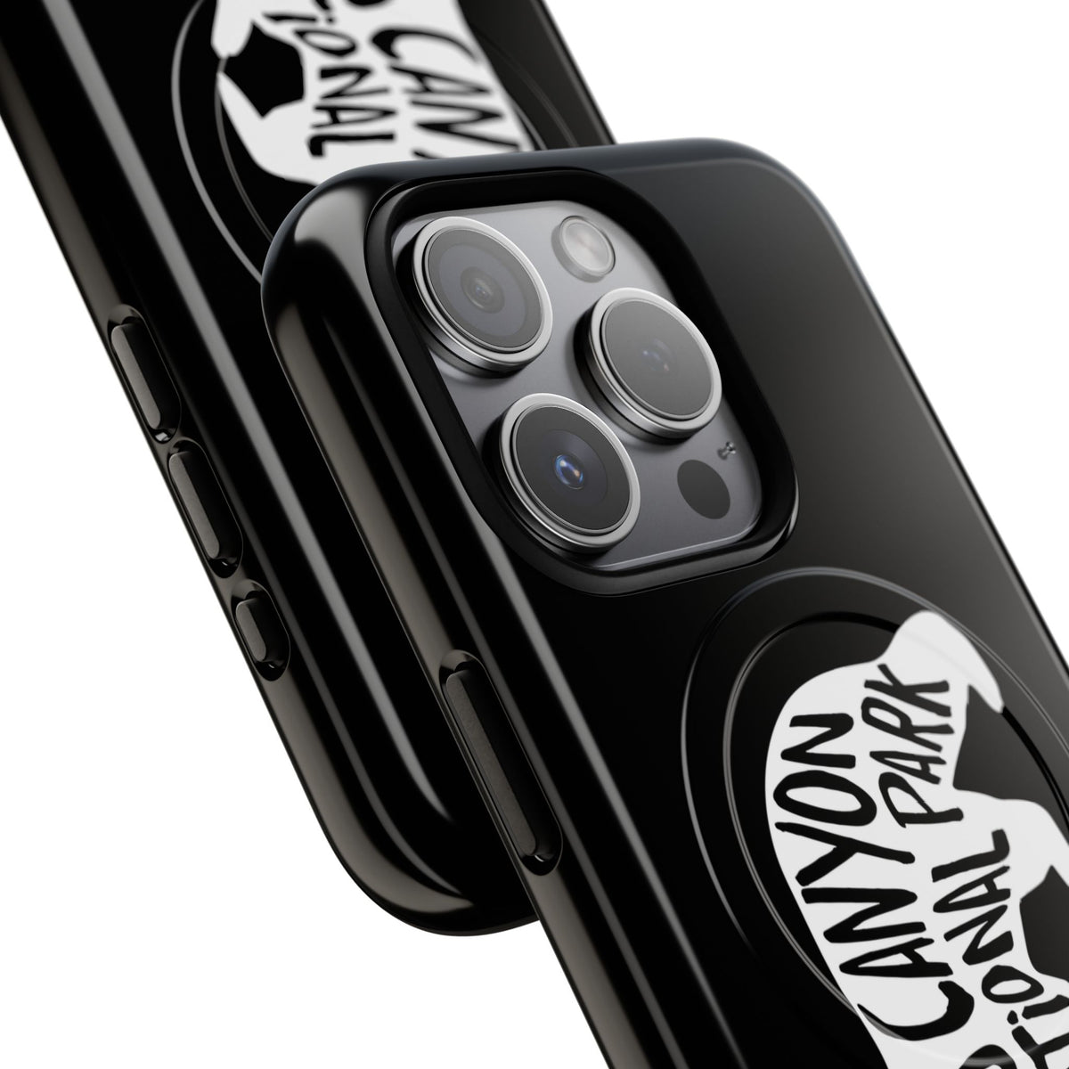 Kings Canyon National Park iPhone Case with MagSafe - Black Bear Design