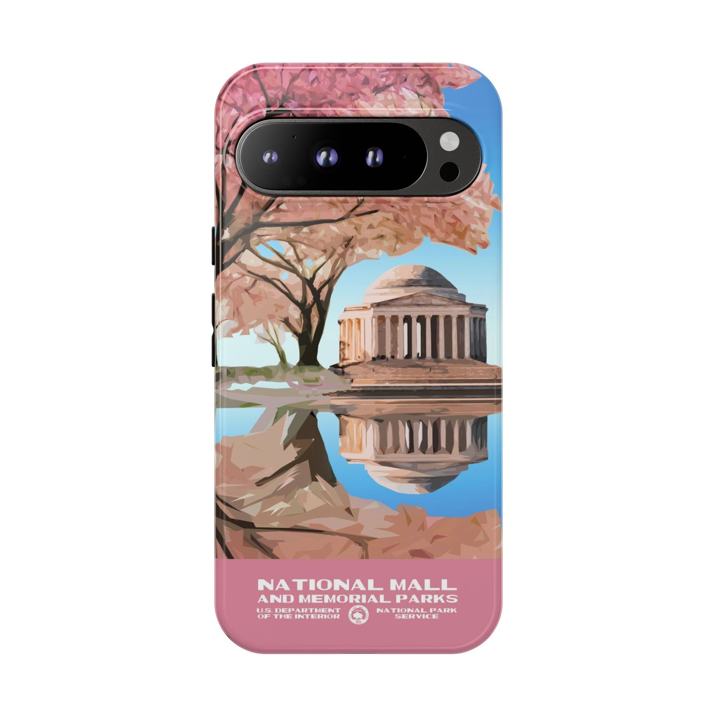 National Mall Washington DC WPA Phone Case