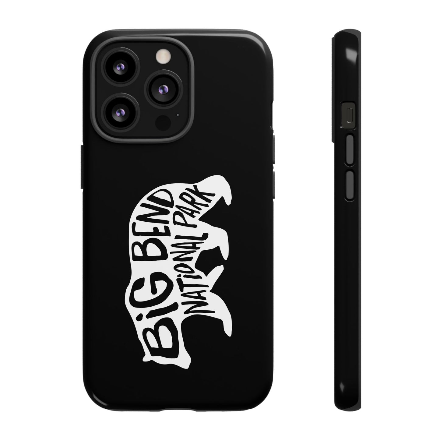 Big Bend National Park Phone Case - Black Bear Design