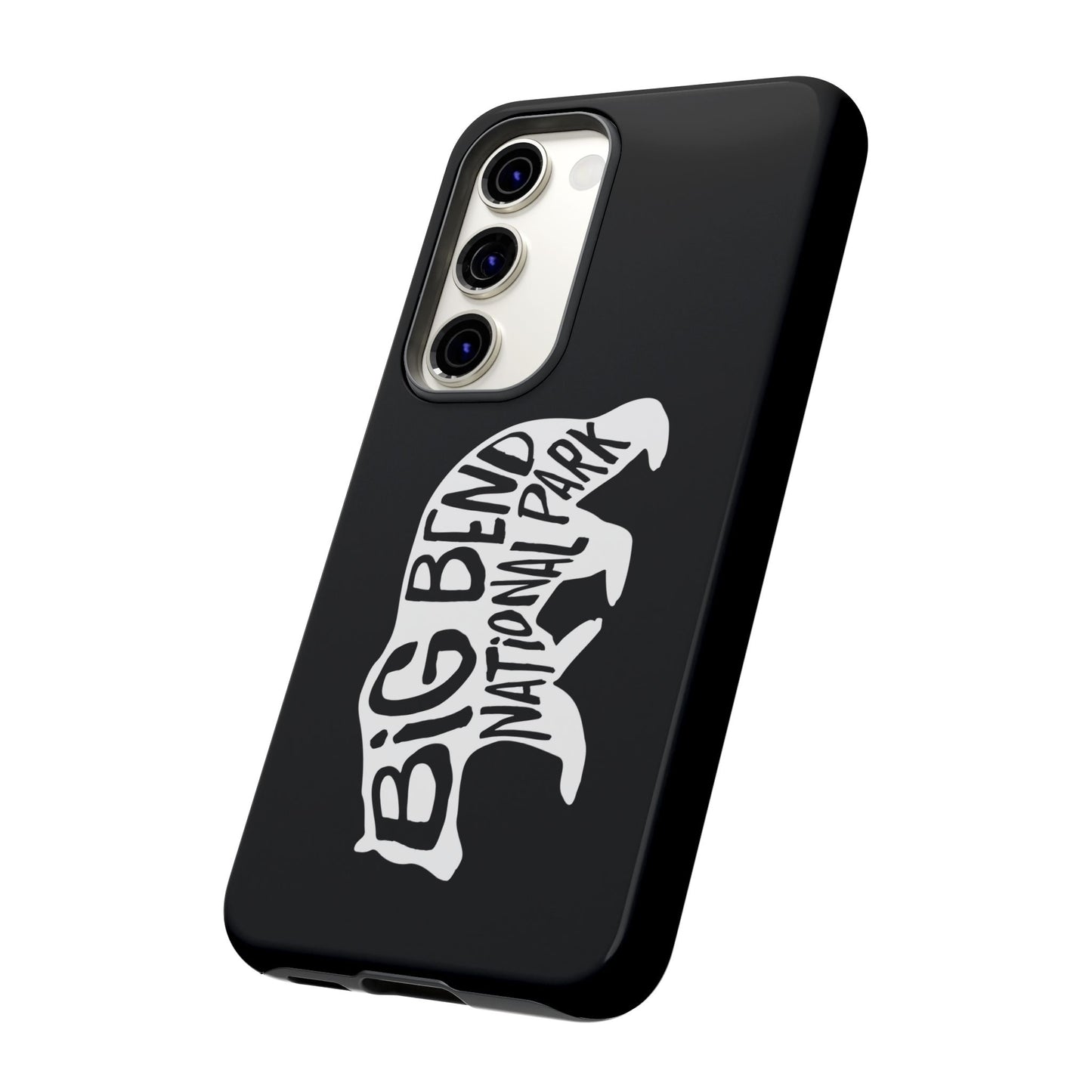 Big Bend National Park Phone Case - Black Bear Design