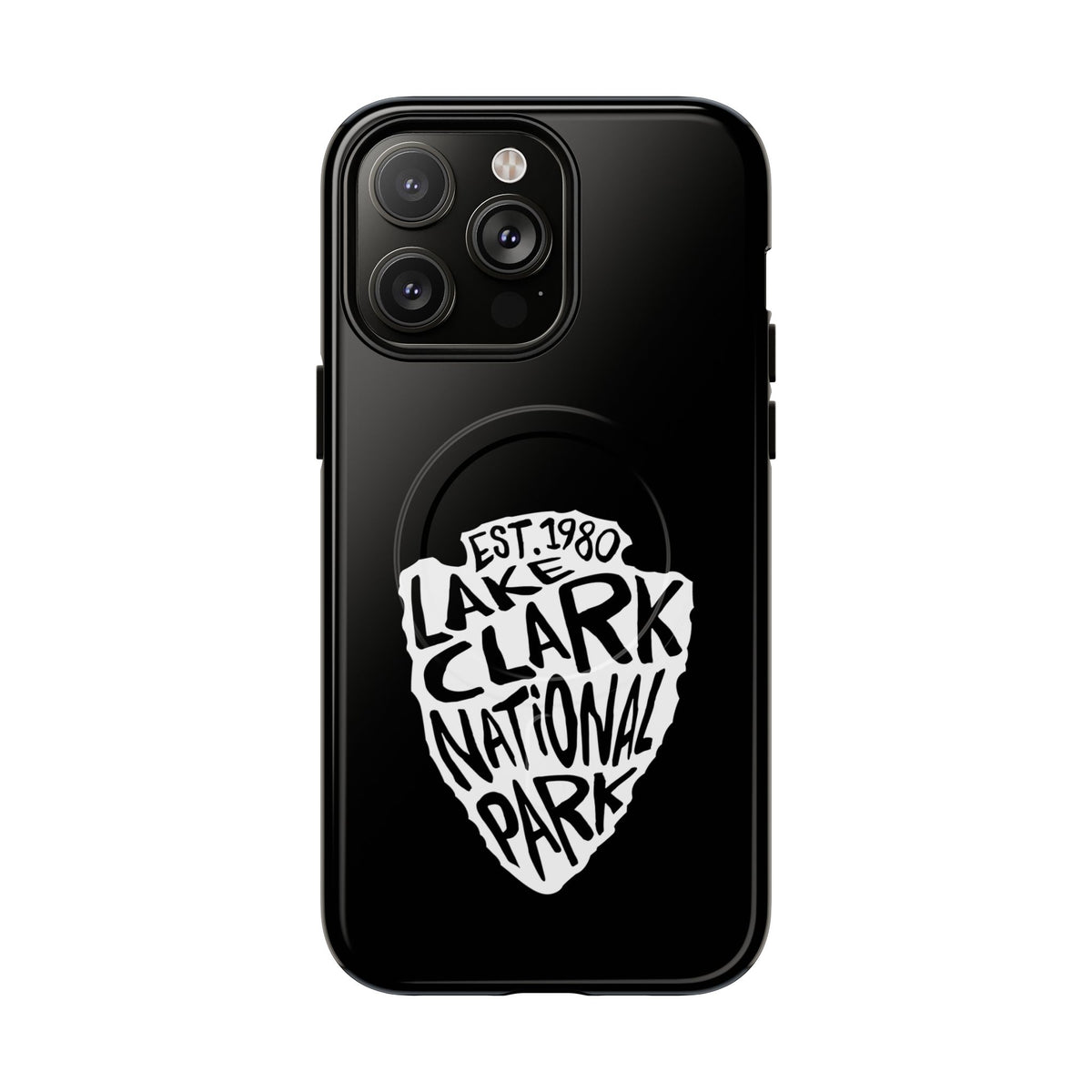 Lake Clark National Park iPhone Case with MagSafe - Arrowhead Design