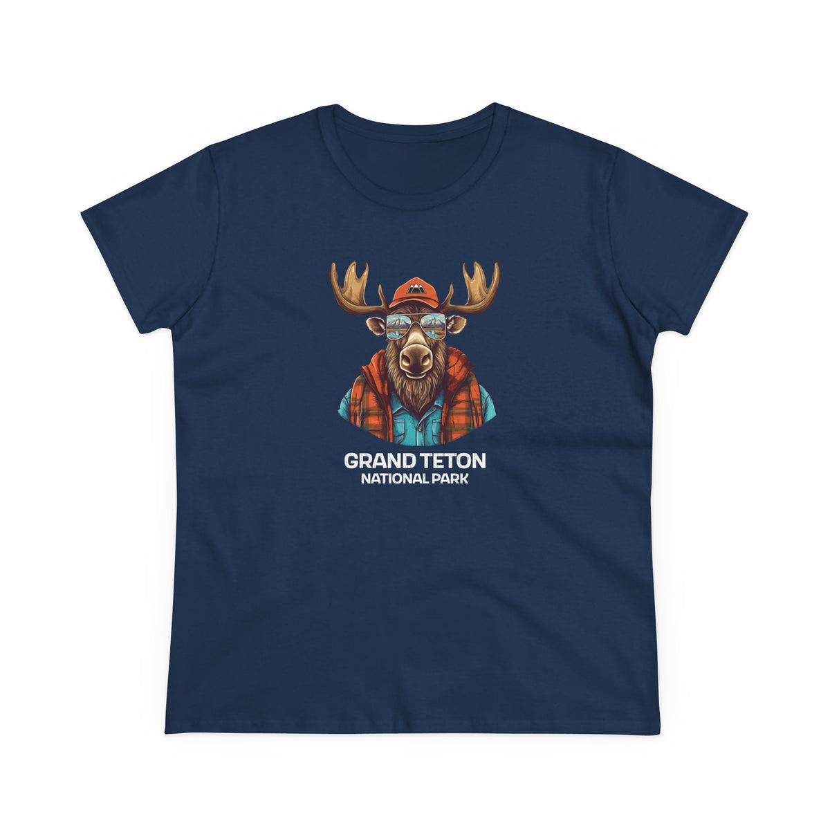 Grand Teton National Park Women's T-Shirt - Cool Moose